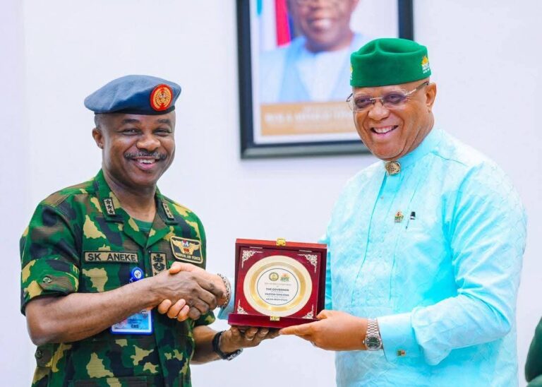 Akwa Ibom Gov Eno Pledges Continuous Partnership With NAF