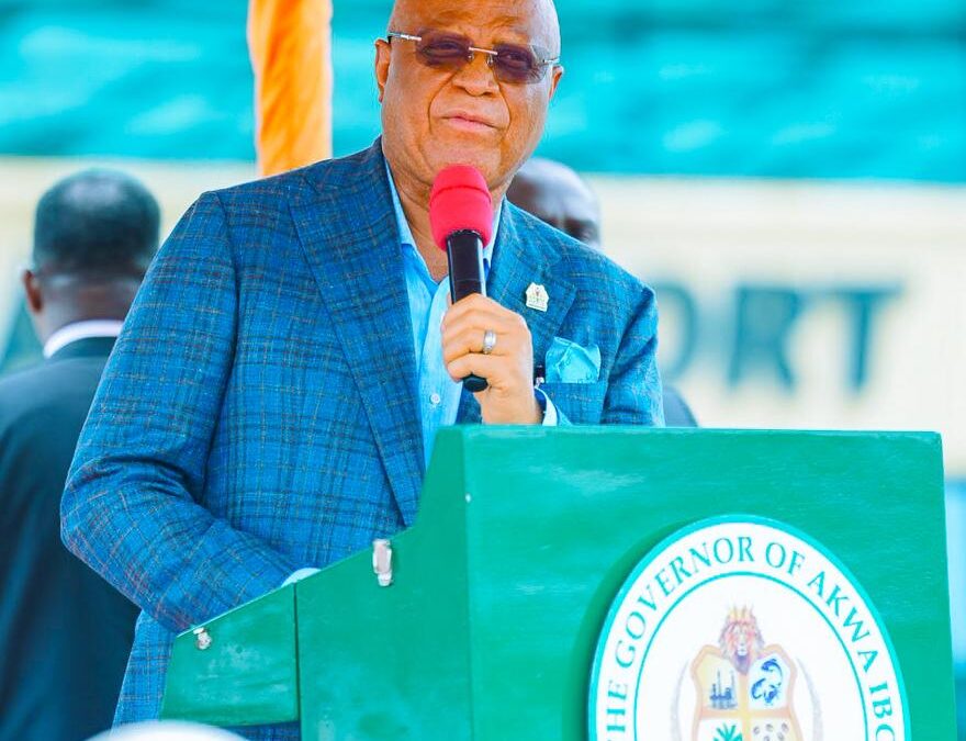 Gov Eno Creates New Ministry Of Aviation, Airport Development
