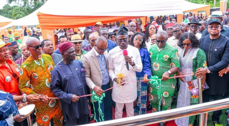 Gov Eno Commissions Model Health Centre In Ikot Ekpene