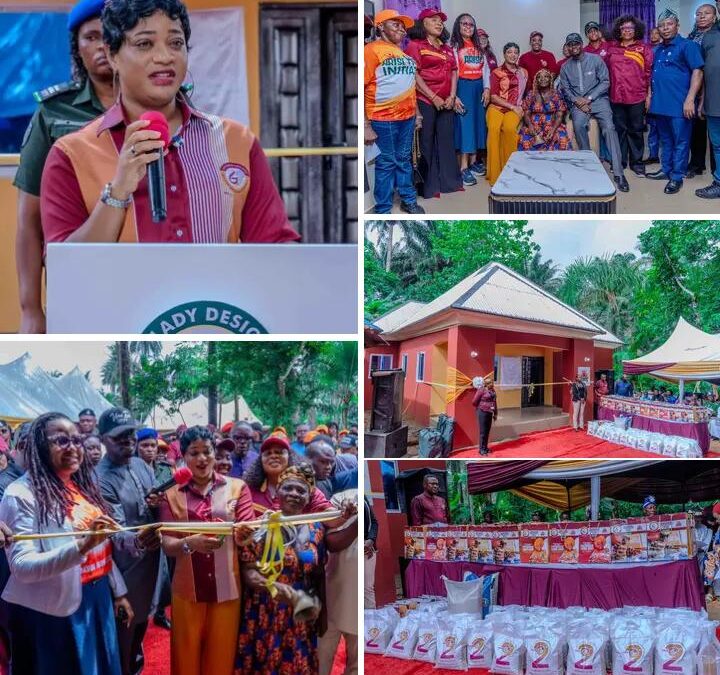 Lady Helen Obareki Inaugurates Pastor Patience Umo Eno Compassionate Home In Nsit Atai
