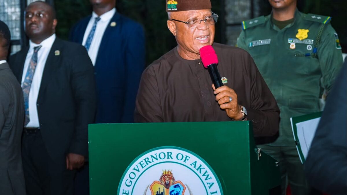 Gov Eno Assures Party Faithful Of Transparent, Free, Fair Primaries