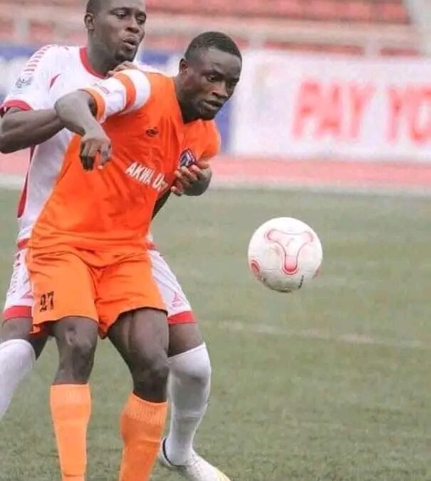 Former Akwa United Forward Edem Akakatang Dies After Collapsing During Match in Oron