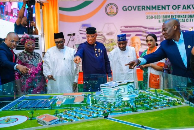 Akwa Ibom Gov Umo Eno Unveils Medical City