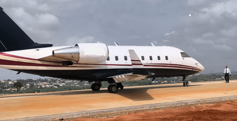 NCAA Grounds Private Jet After Landing On Roadway Near Asaba, Suspends Operator’s Permit
