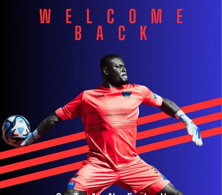 Super Eagles Goalkeeper Nwabali Rejoins Chippa United