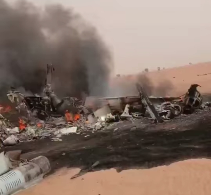 Tuareg Rebels Shot Down A Mi-24 Helicopter Of The Russian African Corps In Mali