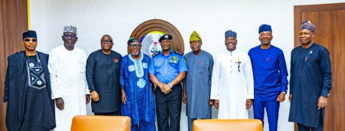 Former Police Chiefs Meet IGP Disu, Offer Strategic Support For Security Reforms
