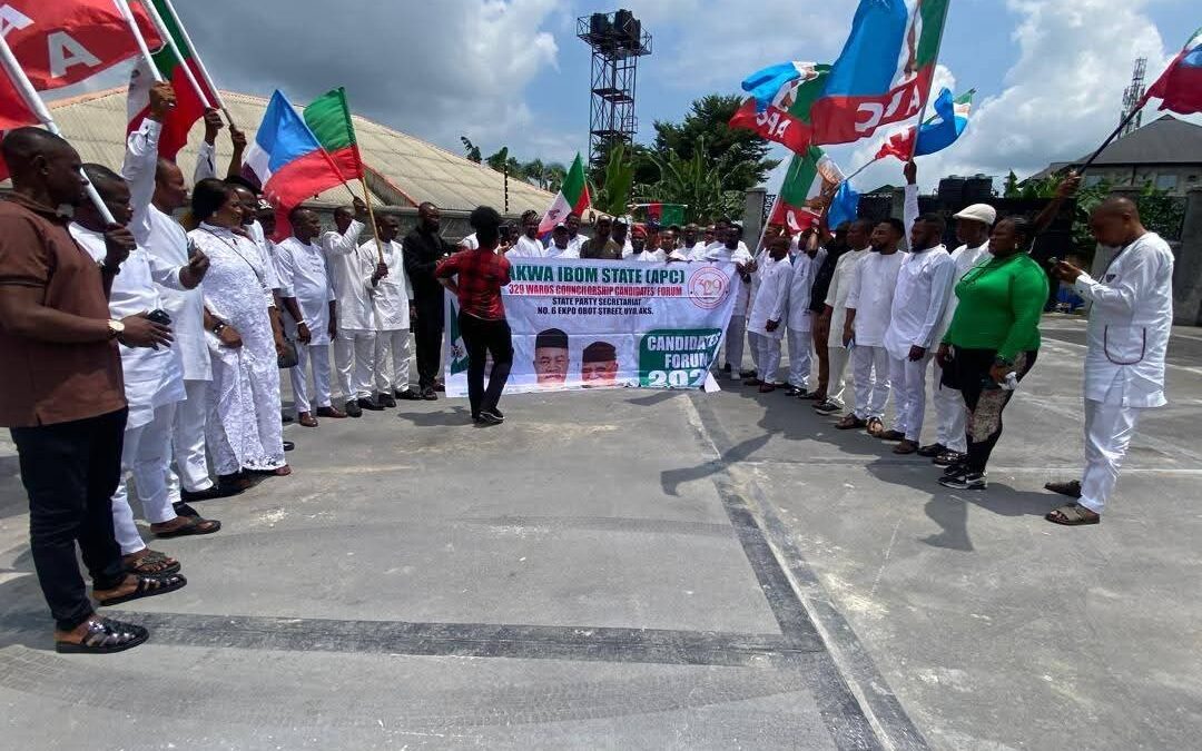 APC 329 Wards Councillorship Candidates’ Forum 2024 Reaffirms Support for Tinubu, Umo Eno, Akpabio