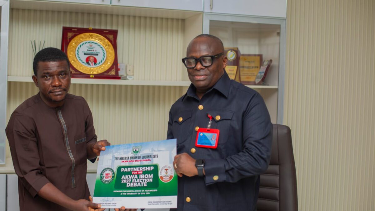 2027 Election Debate: UNIUYO signs partnership deal with Committee