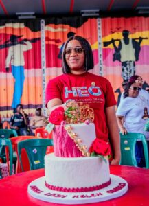 Lady Helen Obareki Celebrates Birthday With Street Party