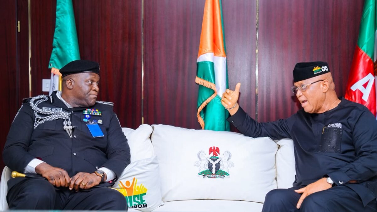 Gov Eno Receives New AIG Zone 6, Afegbua, Reaffirms Support For Security Agencies