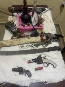 Police Apprehend Suspected Armed Robber, Recover Pistols, Ammunition In Uyo